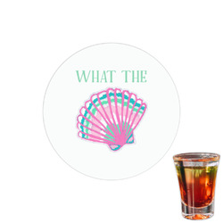 Preppy Sea Shells Printed Drink Topper - 1.5" (Personalized)