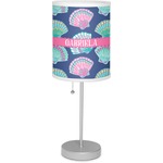 Preppy Sea Shells 7" Drum Lamp with Shade Linen (Personalized)