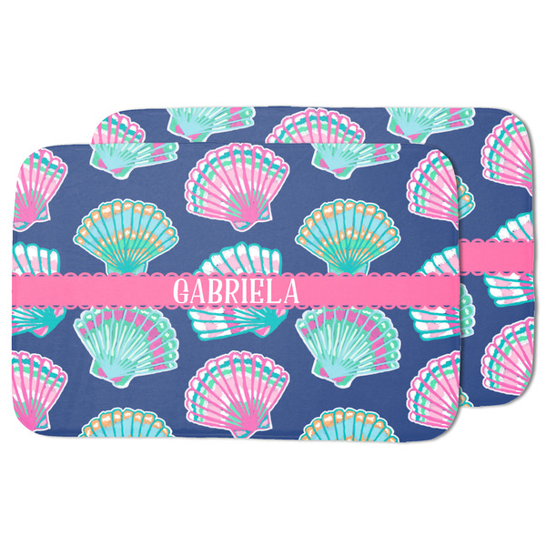 Preppy Sea Shells Drying Dish Mat - MAIN