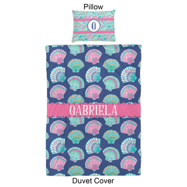 Preppy Sea Shells Duvet Cover Set - Twin XL - Approval