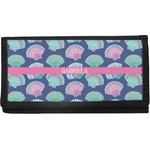 Preppy Sea Shells Canvas Checkbook Cover (Personalized)