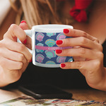 Preppy Sea Shells Double Shot Espresso Cup - Single (Personalized)