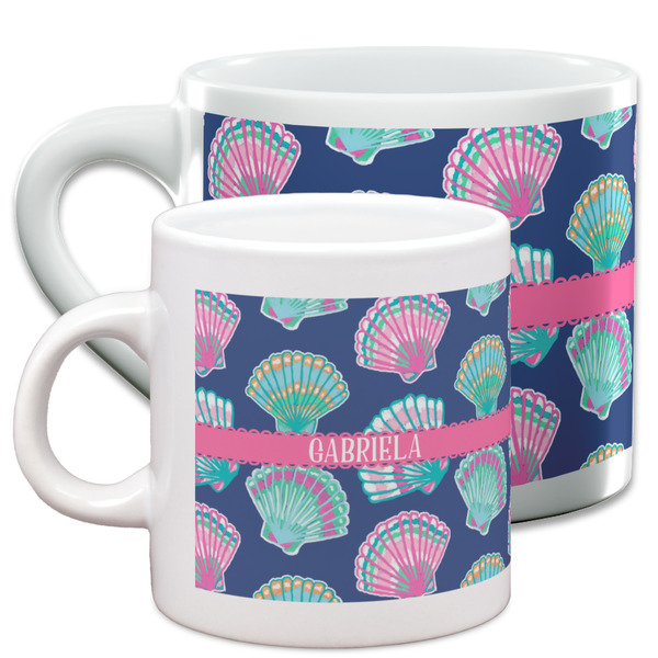 Preppy Sea Shells Espresso Mugs - Main Parent