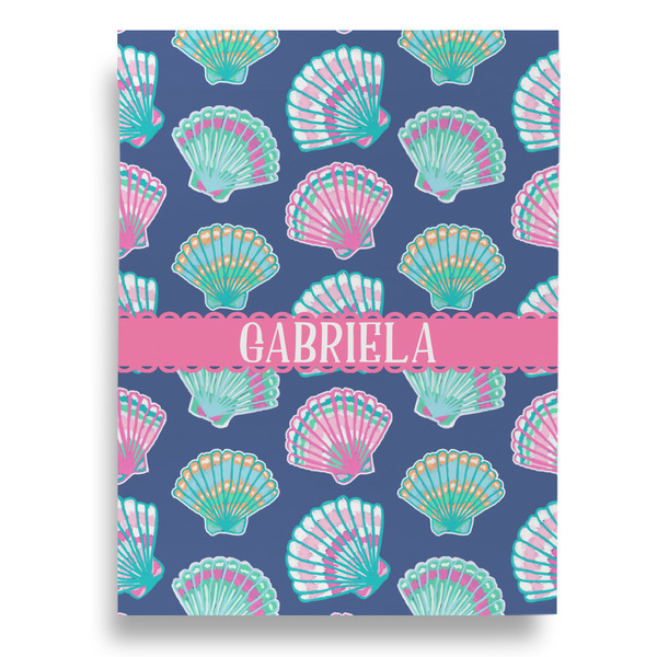 Preppy Sea Shells Garden Flags - Large - Double Sided - FRONT