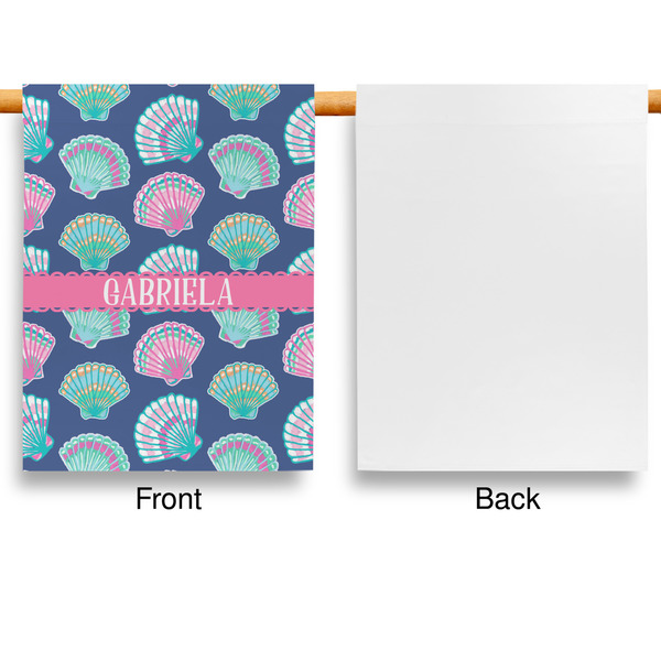 Preppy Sea Shells House Flags - Single Sided - APPROVAL