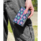 Preppy Sea Shells Genuine Leather Womens Wallet - In Context