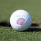 Preppy Sea Shells Golf Ball - Branded - Front Alt