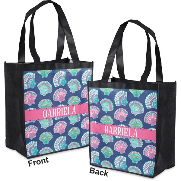 Preppy Sea Shells Grocery Bag - Apvl