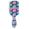Preppy Sea Shells Hair Brush - Front View