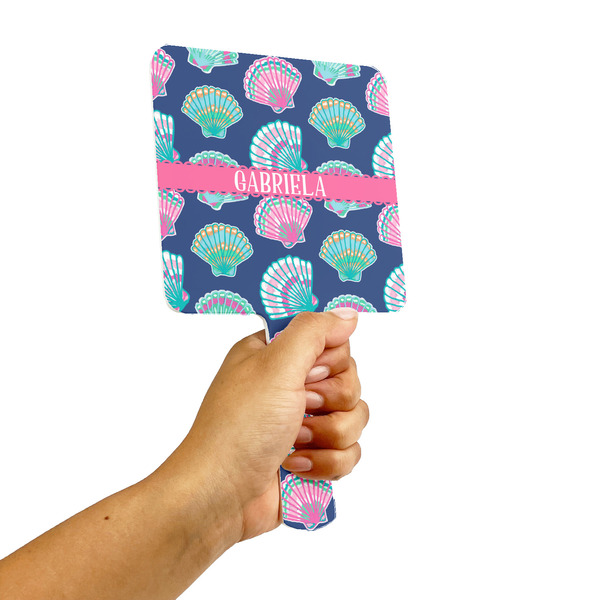 Preppy Sea Shells Hand Mirrors - Alt View