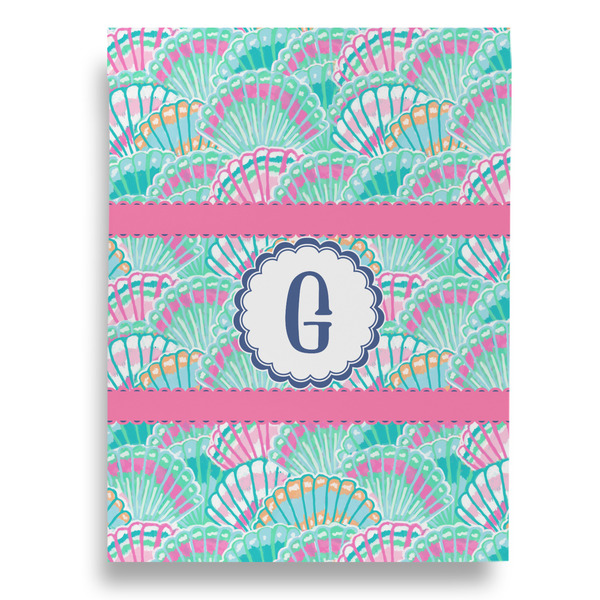 Preppy Sea Shells House Flags - Double Sided - BACK