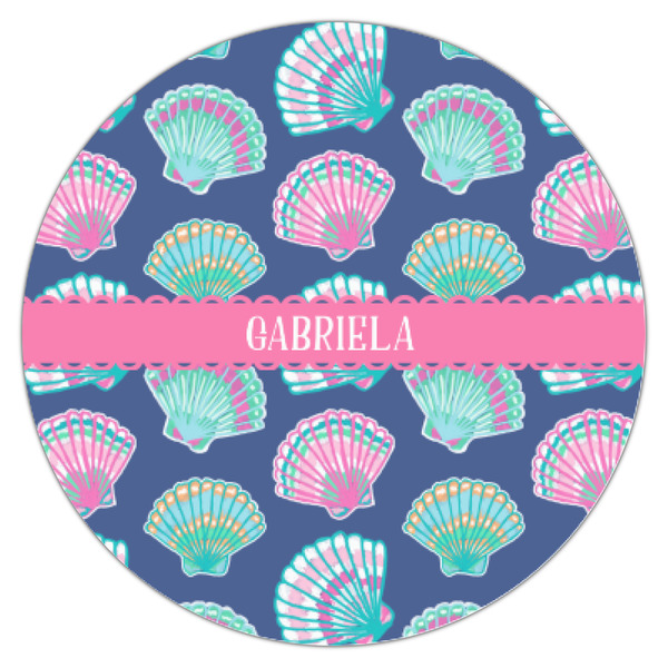 Preppy Sea Shells Icing Circle - XSmall - Single