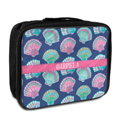 Preppy Sea Shells Insulated Lunch Bag (Personalized)