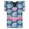 Preppy Sea Shells Jersey Bottle Cooler (Personalized)