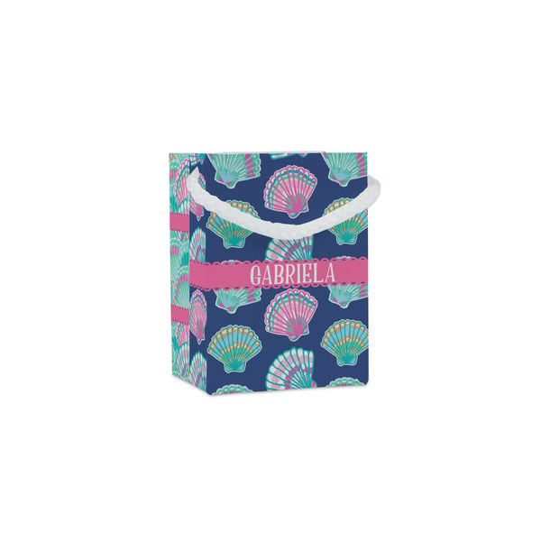 Custom Preppy Sea Shells Jewelry Gift Bags (Personalized)