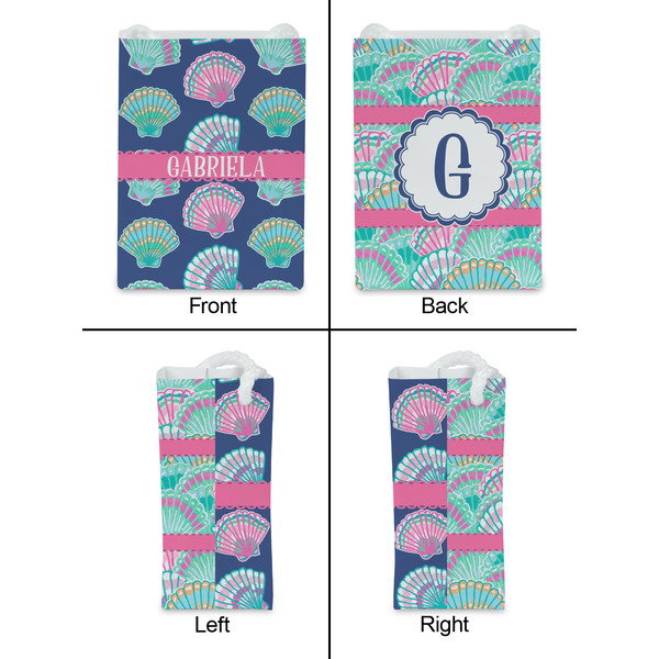 Preppy Sea Shells Jewelry Gift Bag - Matte - Approval