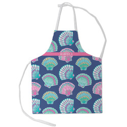 Preppy Sea Shells Kid's Apron - Small (Personalized)
