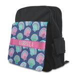 Preppy Sea Shells Preschool Backpack (Personalized)