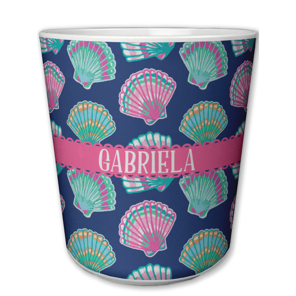 Custom Preppy Sea Shells Plastic Tumbler 6oz (Personalized)