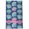 Preppy Sea Shells Kitchen Towel - Poly Cotton - Full Front