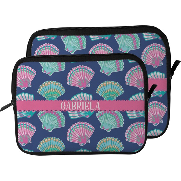 Sea Shells Laptop Sleeve (Size Comparison)