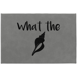 Preppy Sea Shells Large Gift Box w/ Engraved Leather Lid (Personalized)