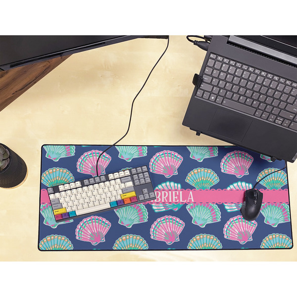 Preppy Sea Shells Large Gaming Mats - LIFESTYLE