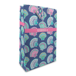 Preppy Sea Shells Large Gift Bag (Personalized)