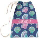 Preppy Sea Shells Laundry Bag (Personalized)