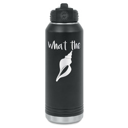 Preppy Sea Shells Water Bottles - Laser Engraved (Personalized)