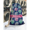 Preppy Sea Shells Laundry Bag in Laundromat