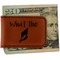 Preppy Sea Shells Leatherette Magnetic Money Clip (Personalized)