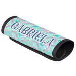 Preppy Sea Shells Luggage Handle Cover (Personalized)