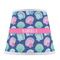 Preppy Sea Shells Poly Film Empire Lampshade - Front View