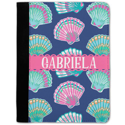 Preppy Sea Shells Notebook Padfolio w/ Name or Text