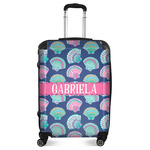 Preppy Sea Shells Suitcase - 24" Medium - Checked (Personalized)
