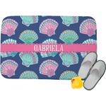 Preppy Sea Shells Memory Foam Bath Mat (Personalized)