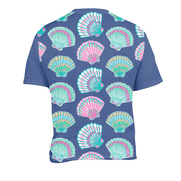 Preppy Sea Shells Men's Crew Neck T Shirt Medium - Back