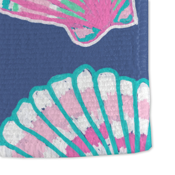 Preppy Sea Shells Microfiber Dish Towel - DETAIL