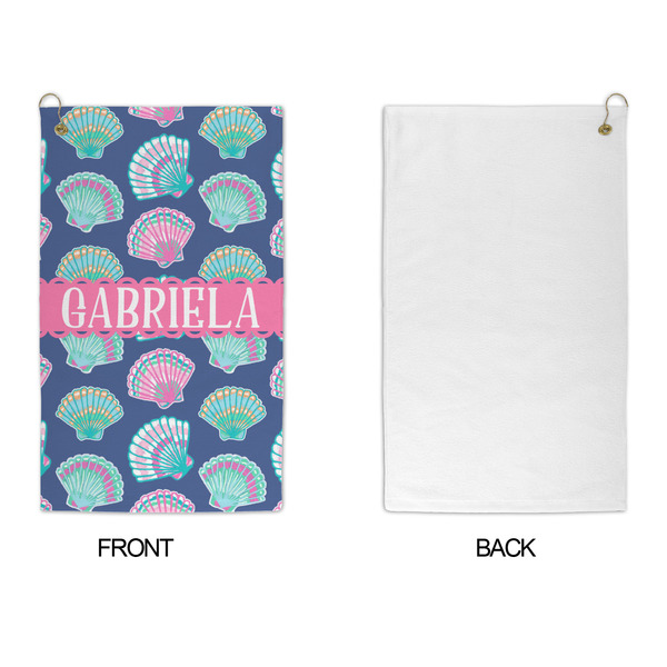 Preppy Sea Shells Microfiber Golf Towels - APPROVAL