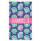 Preppy Sea Shells Microfiber Golf Towel - Large (Personalized)