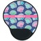Preppy Sea Shells Mouse Pad with Wrist Support