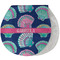 Preppy Sea Shells Burp Pad - Velour w/ Name or Text