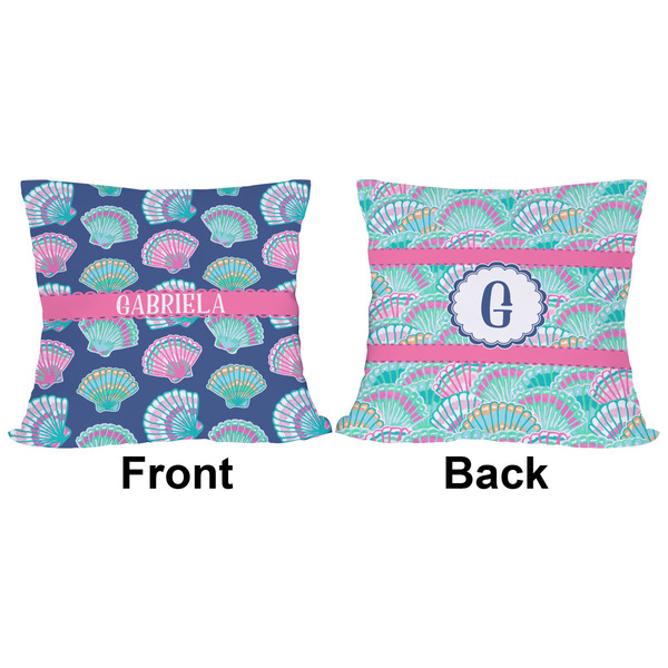 Sea Shells Outdoor Pillow - 16x16