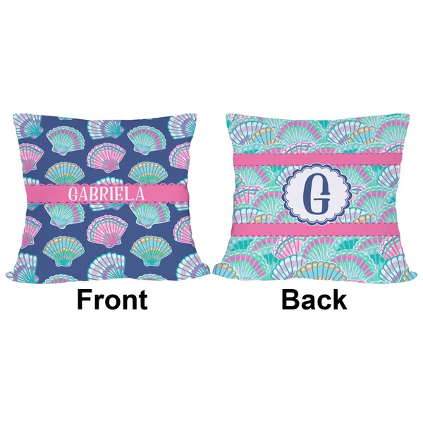 Sea Shells Outdoor Pillow - 18x18