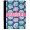 Preppy Sea Shells Padfolio Clipboards - Large - FRONT