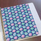 Preppy Sea Shells Page Dividers - Set of 5 - In Context
