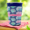 Preppy Sea Shells Party Cup Sleeves - with bottom - Lifestyle