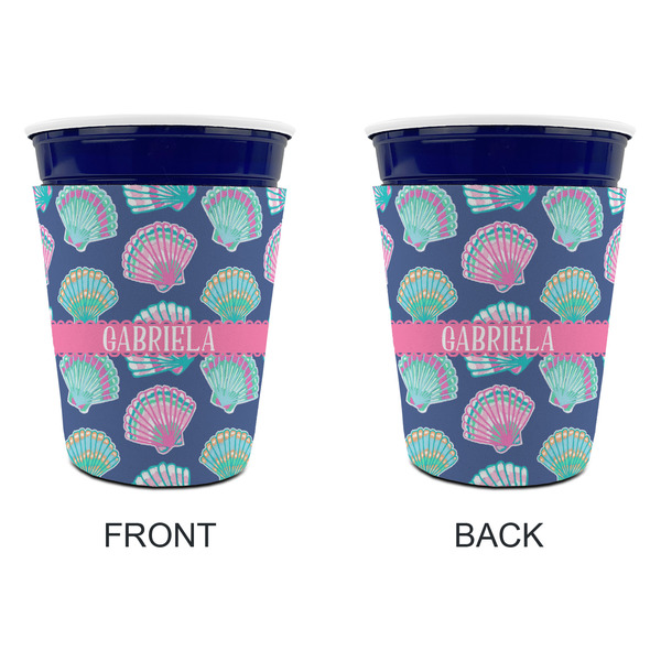 Preppy Sea Shells Party Cup Sleeves - without bottom - Approval