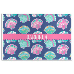 Preppy Sea Shells Disposable Paper Placemats (Personalized)